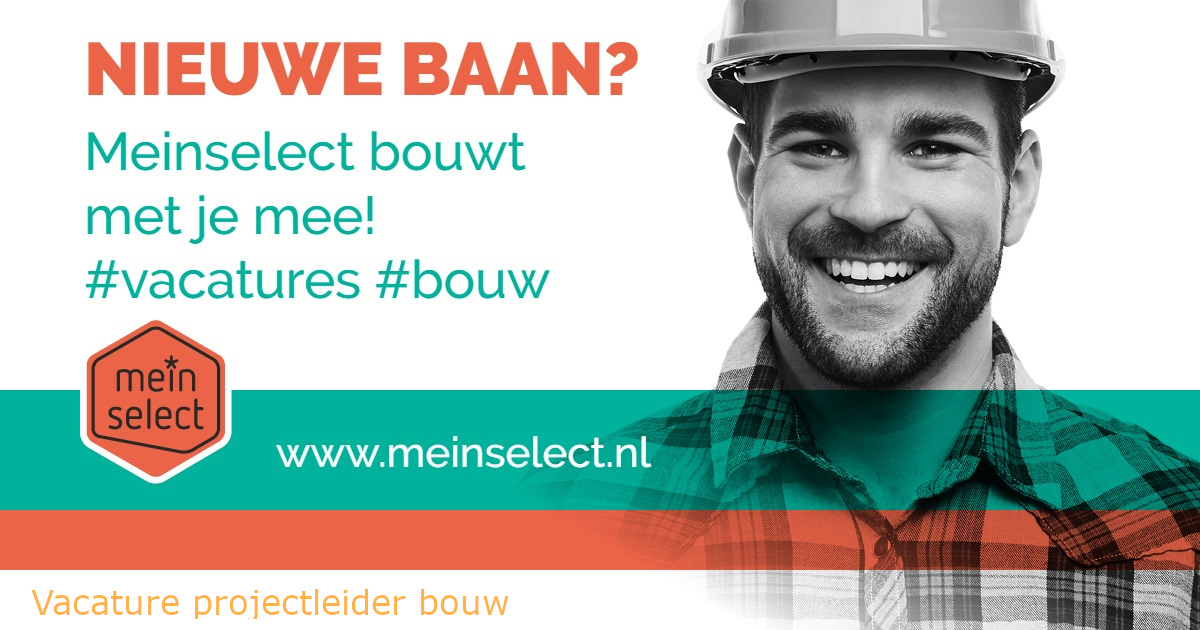 Vacature projectleider bouw